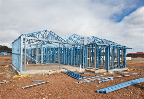 building house with metal studs|plexiglass frames with metal studs.